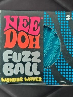 Needoh Fuzz Ball Blue